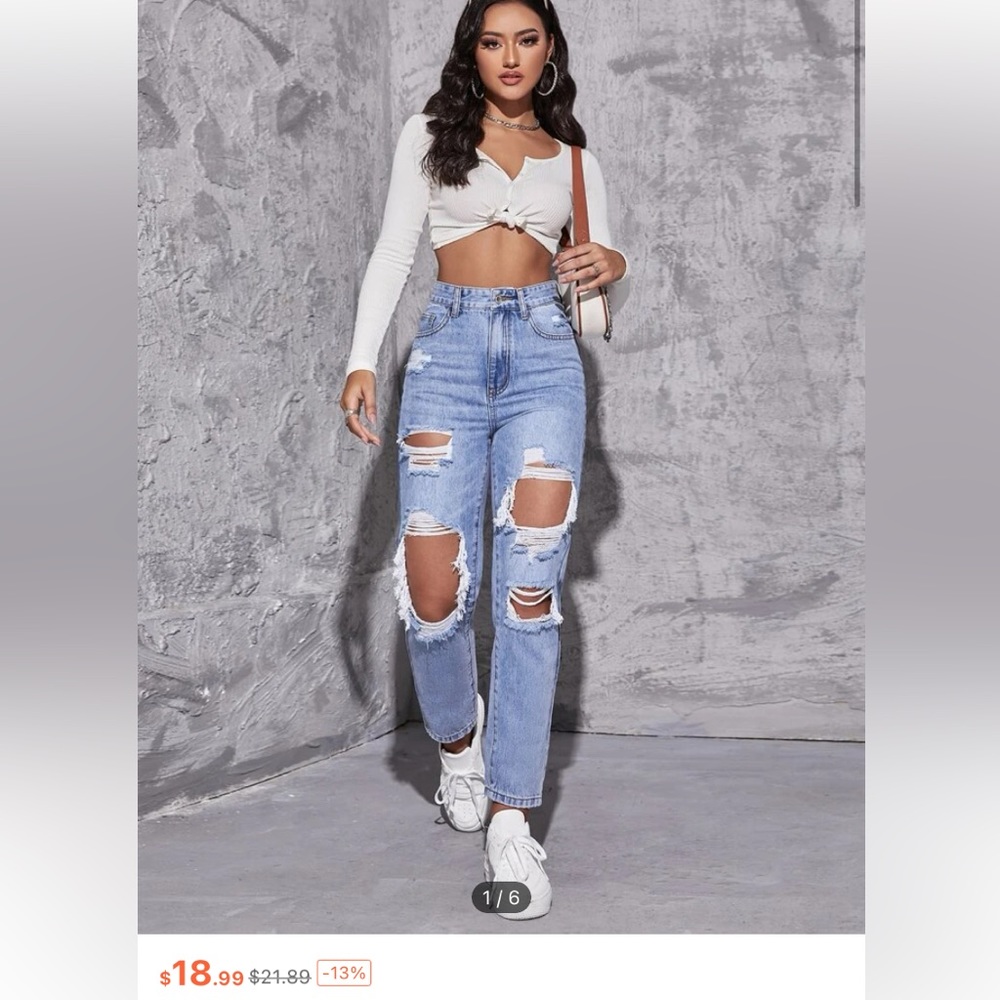 Ripped jeans